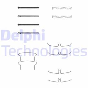 Compre Kit de acessórios, pastilhas de travão da DELPHI LX0277 a um preço baixo por 6,65 €