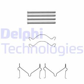 Compre Kit de acessórios, pastilhas de travão da DELPHI LX0306 a um preço baixo por 9,25 €