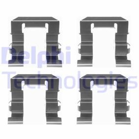 Compre Kit de acessórios, pastilhas de travão da DELPHI LX0308 a um preço baixo por 15,50 €
