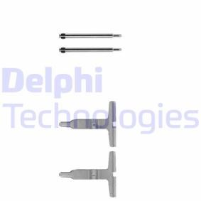 Compre Kit de acessórios, pastilhas de travão da DELPHI LX0312 a um preço baixo por 7,45 €