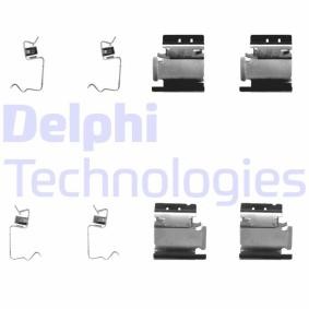 Compre Kit de acessórios, pastilhas de travão da DELPHI LX0324 a um preço baixo por 20,39 €