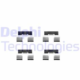 Compre Kit de acessórios, pastilhas de travão da DELPHI LX0329 a um preço baixo por 14,85 €