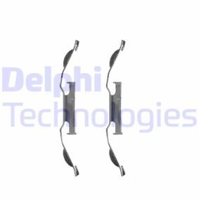 Compre Kit de acessórios, pastilhas de travão da DELPHI LX0330 a um preço baixo por 13,77 €