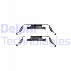 Compre Kit de acessórios, pastilhas de travão da DELPHI LX0331 a um preço baixo por 11,17 €