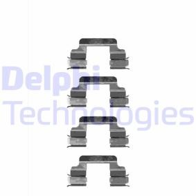Compre Kit de acessórios, pastilhas de travão da DELPHI LX0334 a um preço baixo por 12,25 €