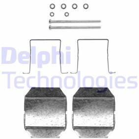 Compre Kit de acessórios, pastilhas de travão da DELPHI LX0338 a um preço baixo por 9,87 €