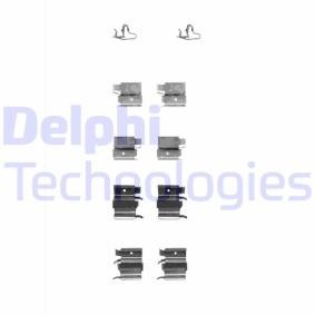 Compre Kit de acessórios, pastilhas de travão da DELPHI LX0339 a um preço baixo por 14,48 €
