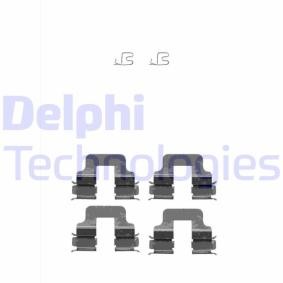Compre Kit de acessórios, pastilhas de travão da DELPHI LX0342 a um preço baixo por 15,95 €