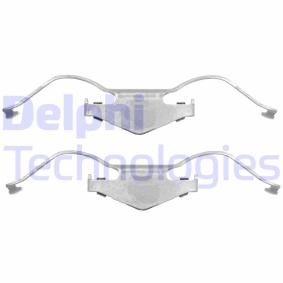 Compre Kit de acessórios, pastilhas de travão da DELPHI LX0353 a um preço baixo por 13,12 €