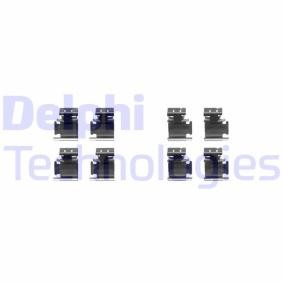 Compre Kit de acessórios, pastilhas de travão da DELPHI LX0354 a um preço baixo por 15,55 €