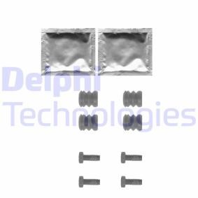 Compre Kit de acessórios, pastilhas de travão da DELPHI LX0355 a um preço baixo por 13,49 €