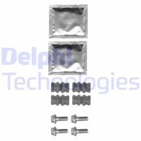 Compre Kit de acessórios, pastilhas de travão da DELPHI LX0356 a um preço baixo por 8,79 €