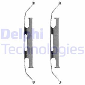 Compre Kit de acessórios, pastilhas de travão da DELPHI LX0360 a um preço baixo por 21,15 €