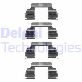 Compre Kit de acessórios, pastilhas de travão da DELPHI LX0363 a um preço baixo por 9,62 €