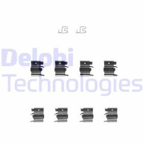 Compre Kit de acessórios, pastilhas de travão da DELPHI LX0366 a um preço baixo por 16,18 €