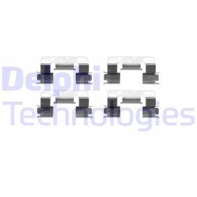 Compre Kit de acessórios, pastilhas de travão da DELPHI LX0376 a um preço baixo por 13,86 €