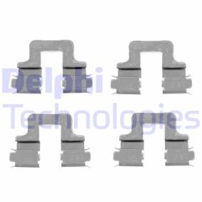 Compre Kit de acessórios, pastilhas de travão da DELPHI LX0379 a um preço baixo por 14,19 €