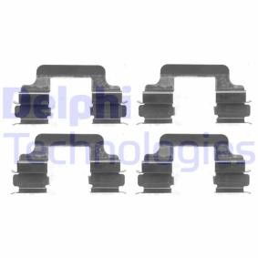 Compre Kit de acessórios, pastilhas de travão da DELPHI LX0383 a um preço baixo por 15,17 €