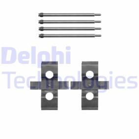 Compre Kit de acessórios, pastilhas de travão da DELPHI LX0384 a um preço baixo por 13,20 €