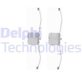 Compre Kit de acessórios, pastilhas de travão da DELPHI LX0395 a um preço baixo por 13,29 €