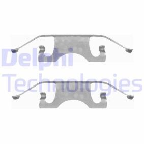 Compre Kit de acessórios, pastilhas de travão da DELPHI LX0396 a um preço baixo por 9,49 €
