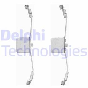Compre Kit de acessórios, pastilhas de travão da DELPHI LX0397 a um preço baixo por 22,98 €