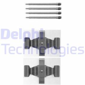 Compre Kit de acessórios, pastilhas de travão da DELPHI LX0398 a um preço baixo por 13,81 €