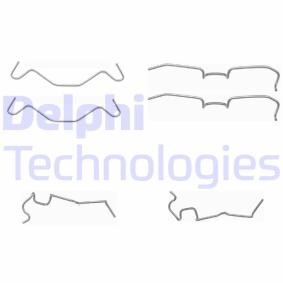Compre Kit de acessórios, pastilhas de travão da DELPHI LX0402 a um preço baixo por 10,83 €