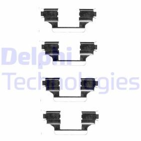Compre Kit de acessórios, pastilhas de travão da DELPHI LX0403 a um preço baixo por 13,58 €