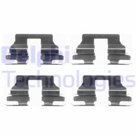 Compre Kit de acessórios, pastilhas de travão da DELPHI LX0404 a um preço baixo por 11,13 €
