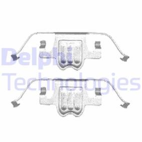 Compre Kit de acessórios, pastilhas de travão da DELPHI LX0406 a um preço baixo por 11,66 €