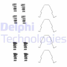 Compre Kit de acessórios, pastilhas de travão da DELPHI LX0414 a um preço baixo por 12,07 €