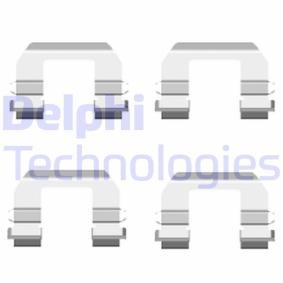 Compre Kit de acessórios, pastilhas de travão da DELPHI LX0415 a um preço baixo por 16,91 €