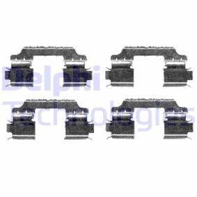 Compre Kit de acessórios, pastilhas de travão da DELPHI LX0426 a um preço baixo por 13,27 €