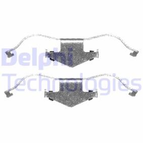 Compre Kit de acessórios, pastilhas de travão da DELPHI LX0429 a um preço baixo por 18,92 €