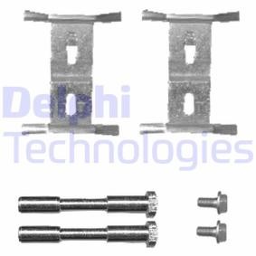 Compre Kit de acessórios, pastilhas de travão da DELPHI LX0449 a um preço baixo por 27,47 €