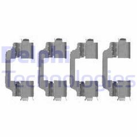 Compre Kit de acessórios, pastilhas de travão da DELPHI LX0458 a um preço baixo por 11,81 €