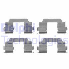 Compre Kit de acessórios, pastilhas de travão da DELPHI LX0459 a um preço baixo por 9,81 €