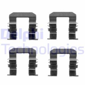 Compre Kit de acessórios, pastilhas de travão da DELPHI LX0460 a um preço baixo por 9,49 €