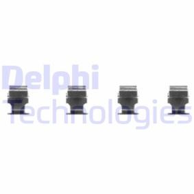 Compre Kit de acessórios, pastilhas de travão da DELPHI LX0468 a um preço baixo por 8,71 €