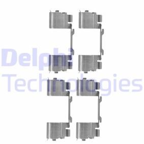 Compre Kit de acessórios, pastilhas de travão da DELPHI LX0479 a um preço baixo por 11,36 €