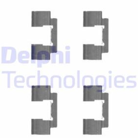 Compre Kit de acessórios, pastilhas de travão da DELPHI LX0481 a um preço baixo por 7,34 €