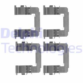 Compre Kit de acessórios, pastilhas de travão da DELPHI LX0487 a um preço baixo por 11,03 €