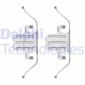 Compre Kit de acessórios, pastilhas de travão da DELPHI LX0494 a um preço baixo por 17,35 €