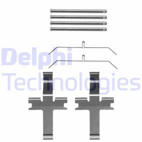 Compre Kit de acessórios, pastilhas de travão da DELPHI LX0495 a um preço baixo por 7,82 €