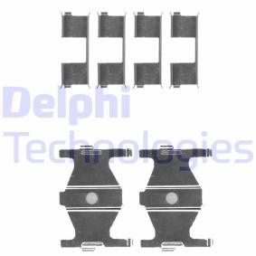 Compre Kit de acessórios, pastilhas de travão da DELPHI LX0497 a um preço baixo por 19,47 €