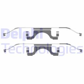 Compre Kit de acessórios, pastilhas de travão da DELPHI LX0503 a um preço baixo por 24,80 €