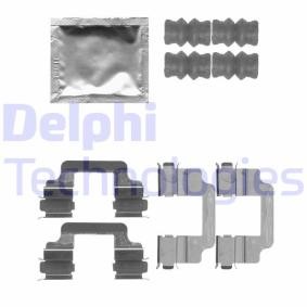 Compre Kit de acessórios, pastilhas de travão da DELPHI LX0509 a um preço baixo por 19,93 €
