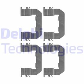 Compre Kit de acessórios, pastilhas de travão da DELPHI LX0514 a um preço baixo por 8,12 €