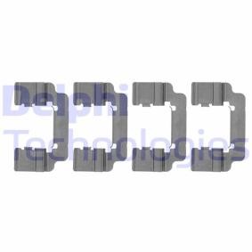 Compre Kit de acessórios, pastilhas de travão da DELPHI LX0533 a um preço baixo por 12,00 €